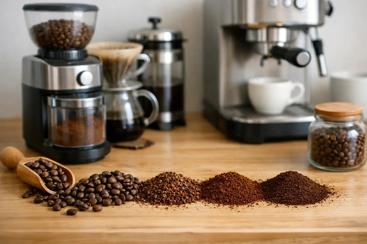 Coffee Grind Guide for Better Coffee at Home