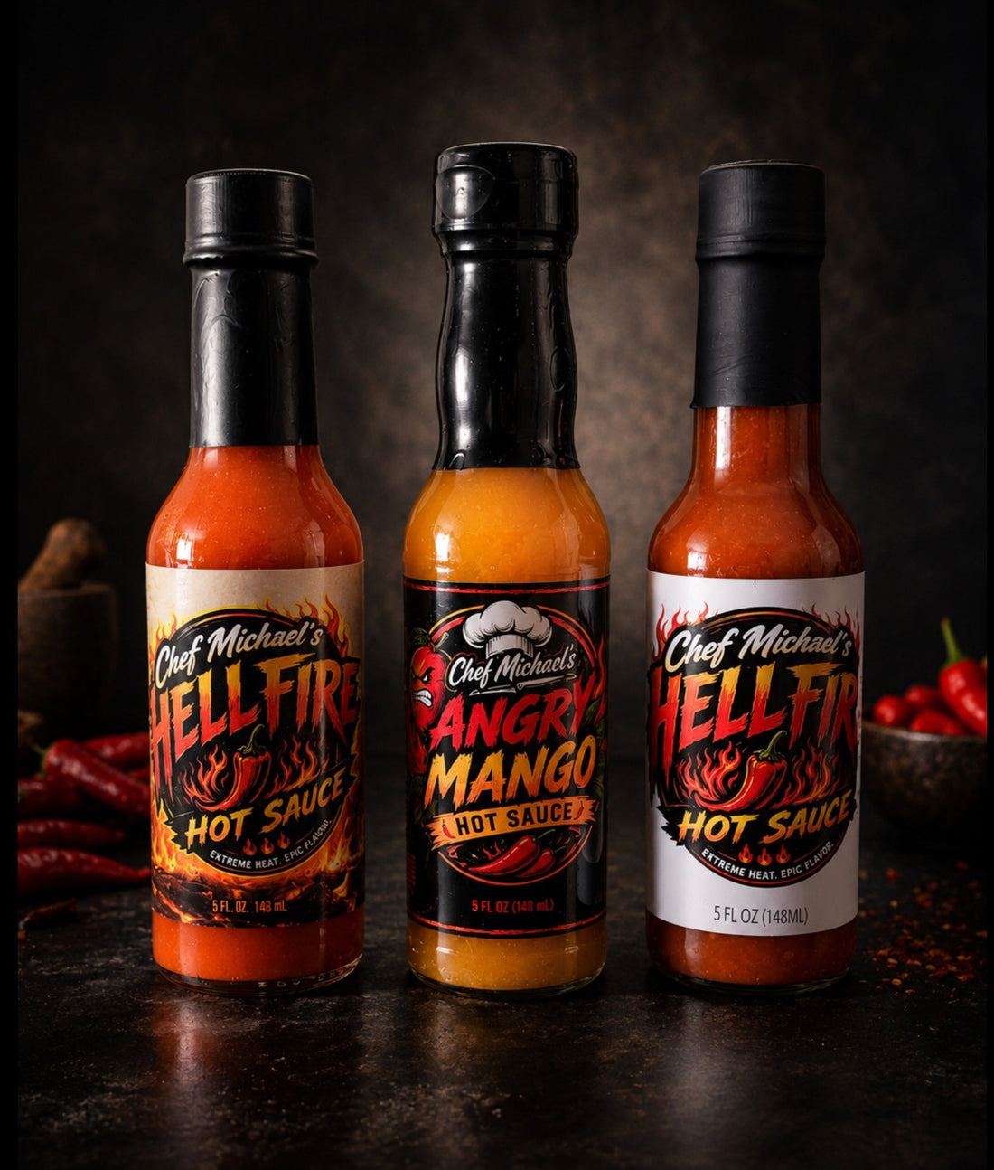 The Perfect Gift for the Man Who Has Everything: The Whiskey Peppers Trinity 3-Pack
