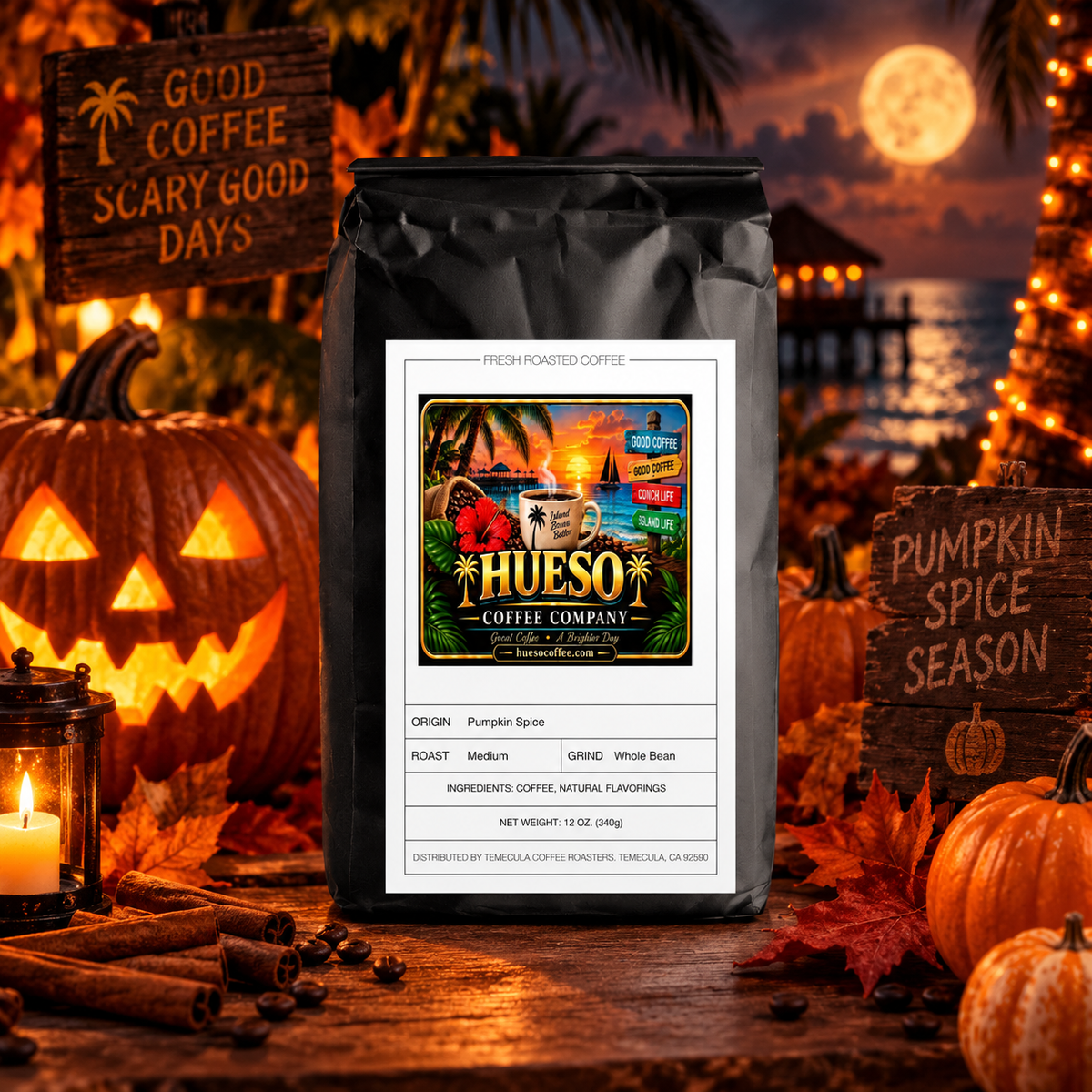 Pumpkin Spice Season Is Here — And Hueso Coffee Co. Is Ready