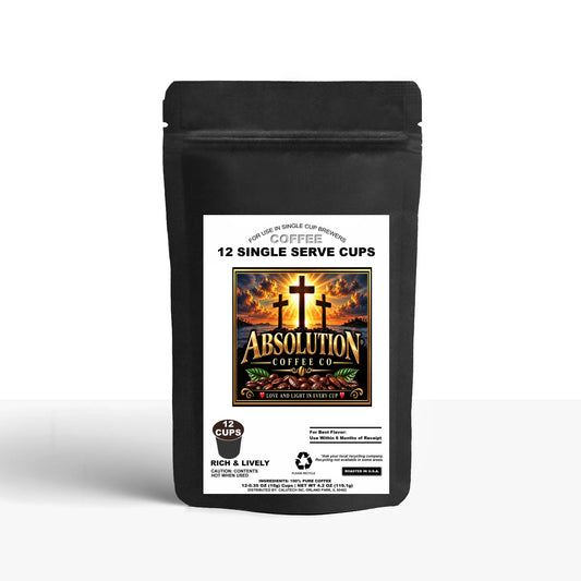 12 Pack Single Serve Coffee Capsules