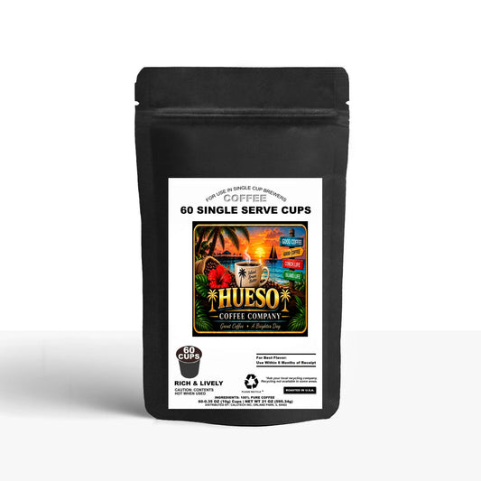 60 Pack Single Serve Coffee Capsules